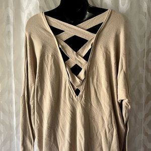 Windsor cross back tunic size Large